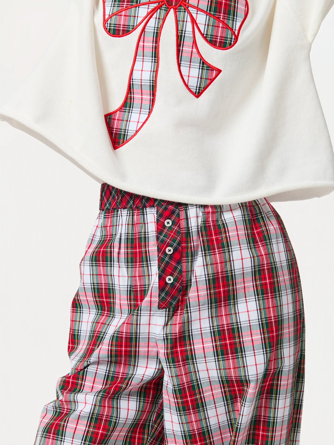 Shiraleah Tartan Boxer Pant