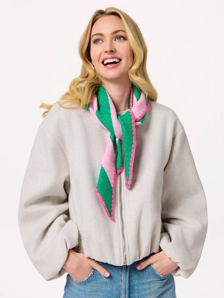 Shiraleah Joy Sm Triangle Scarf Green