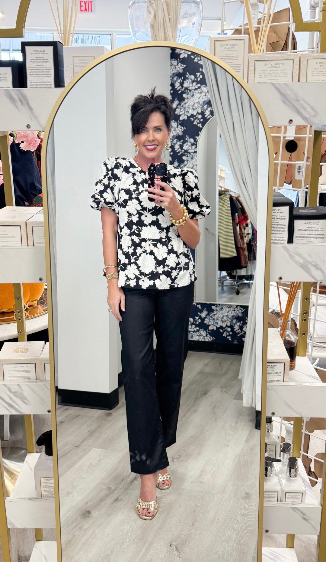 Tracey  Black Denim Pants