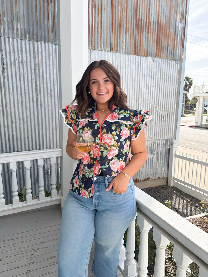 Hollingsworth Floral Top