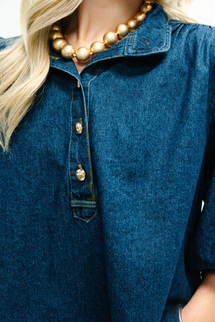 Ashley Denim Top