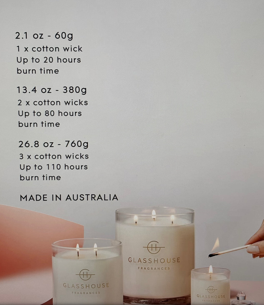 Glasshouse Candle - Kyoto In Bloom 13.4 oz
