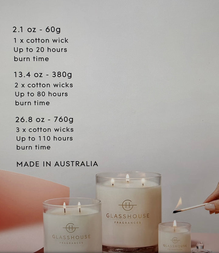 Glasshouse Candle - Kyoto In Bloom 13.4 oz