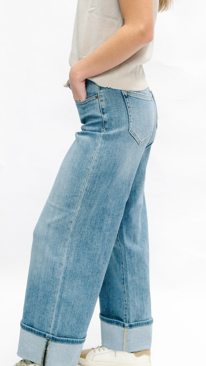 Nori Cuffed Denim Pants