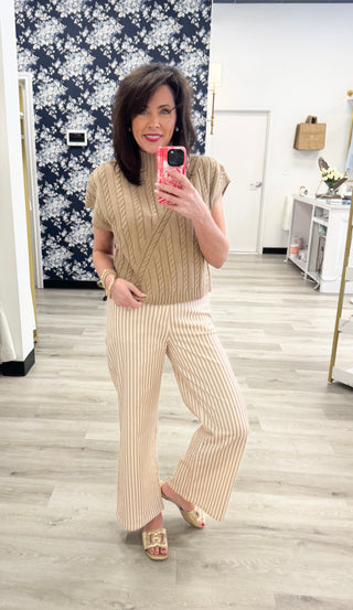 Bellamy Stripe Denim