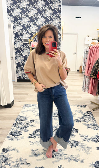 JBD Petite Cuffed  Jeans