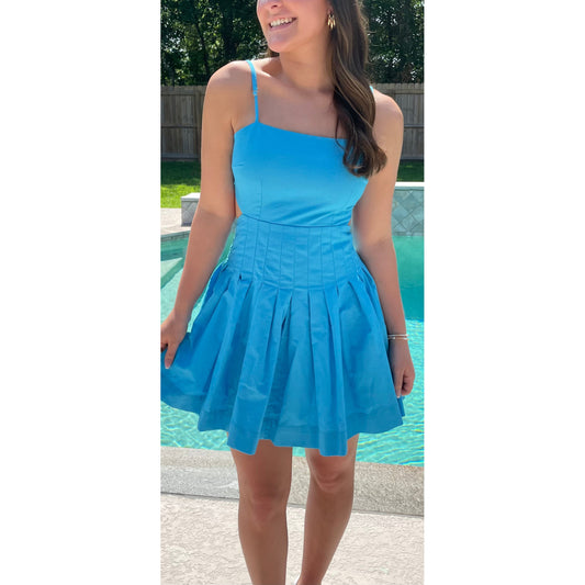 Blue Cotton Candy Dress