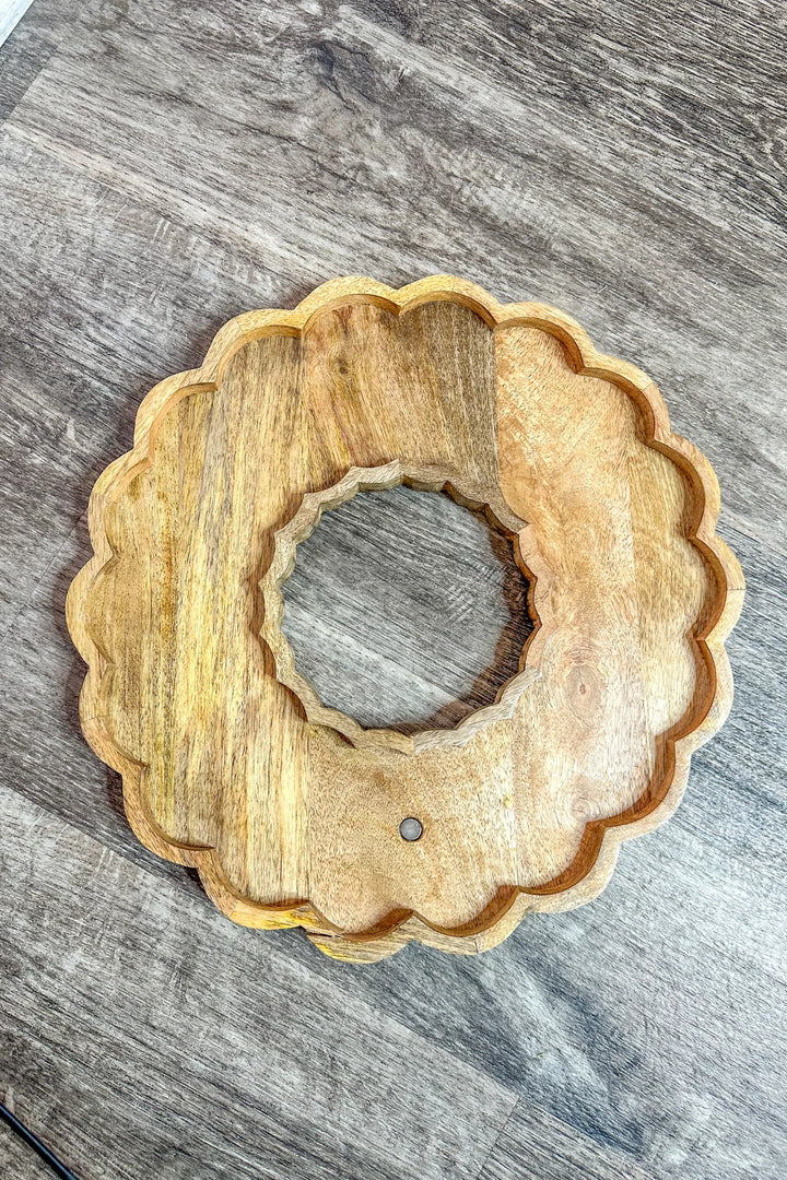 Mary Square Wreath Bow Board