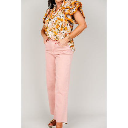 Pink Vervet Jeans