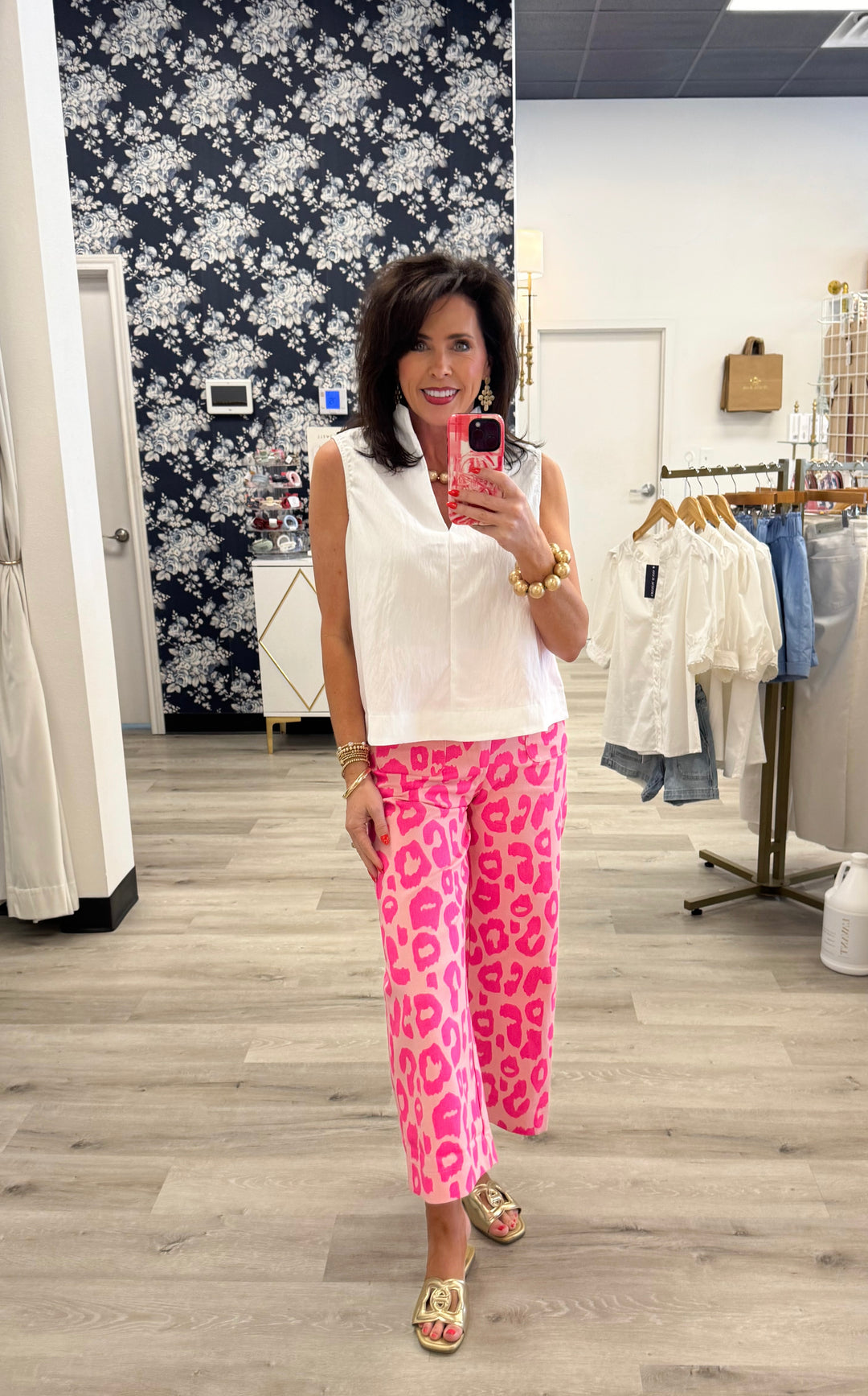 Camille  Leopard Pants