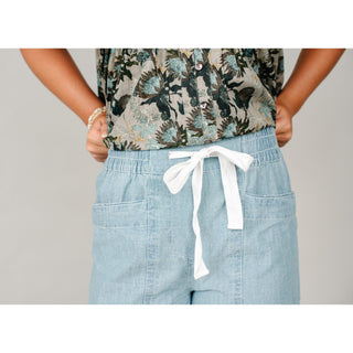 Drawstring Crop Pant