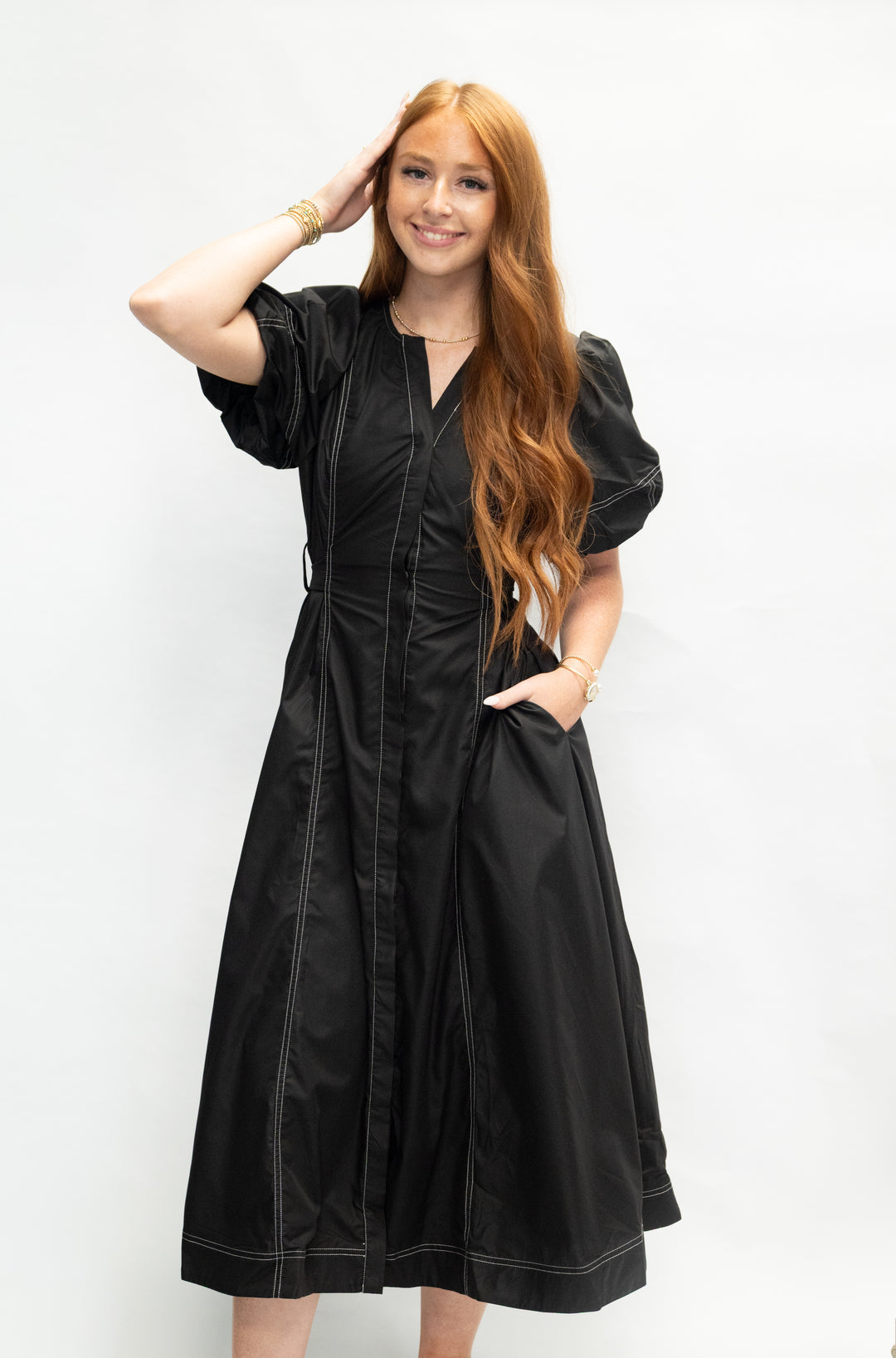 Black Midi Dress