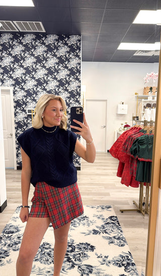 Brielle Plaid Skirt