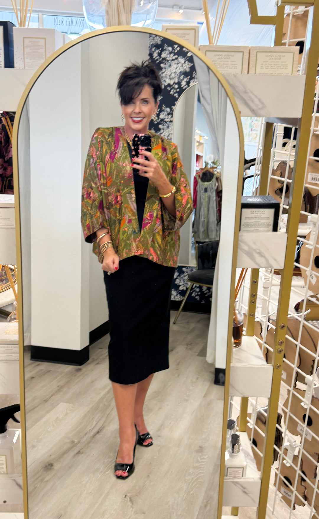 Winton + Waits Featherington Short Kimono