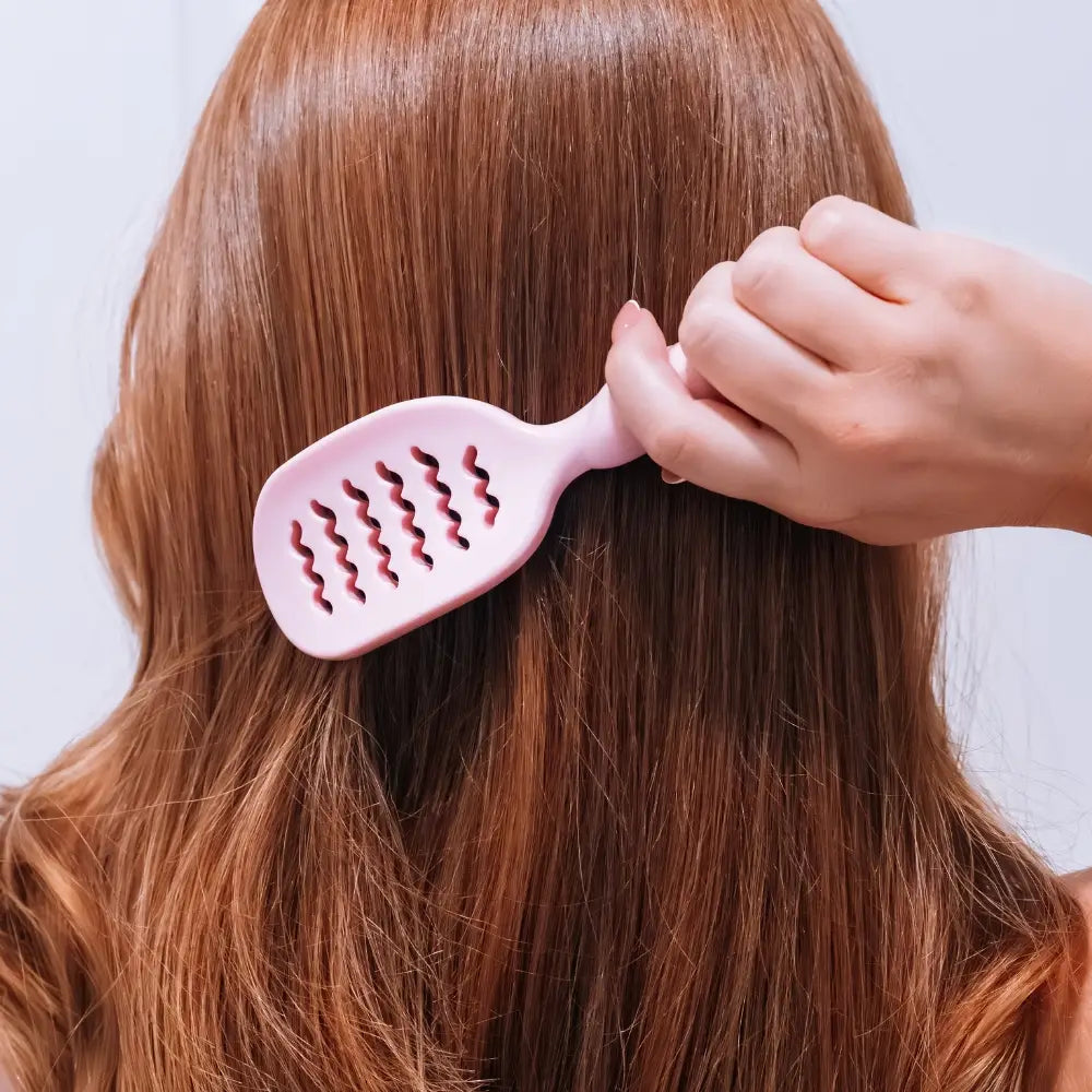 Teleties Mini Vent Brush | Bubblegum Pink
