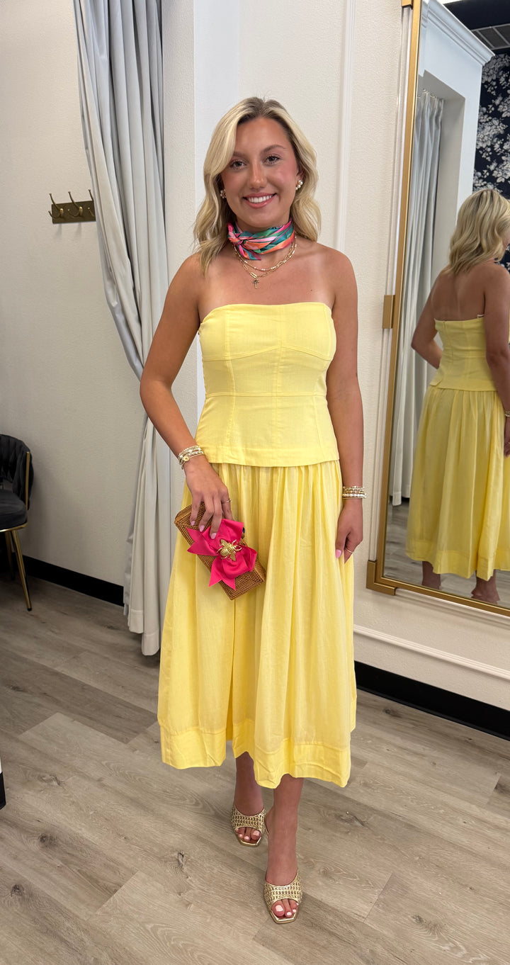 Butterfly Season Midi Dress