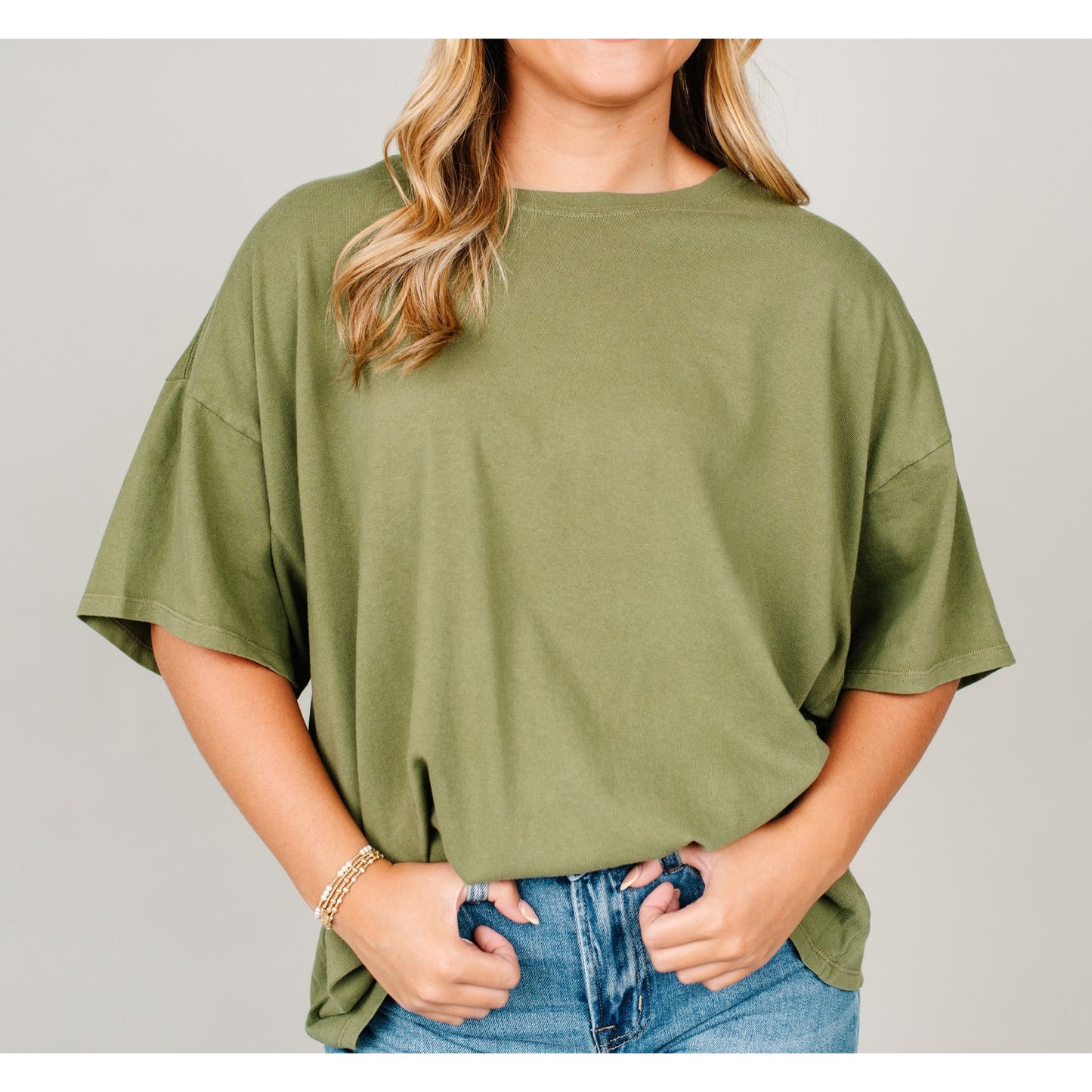 Olive Tree Oversized Tee