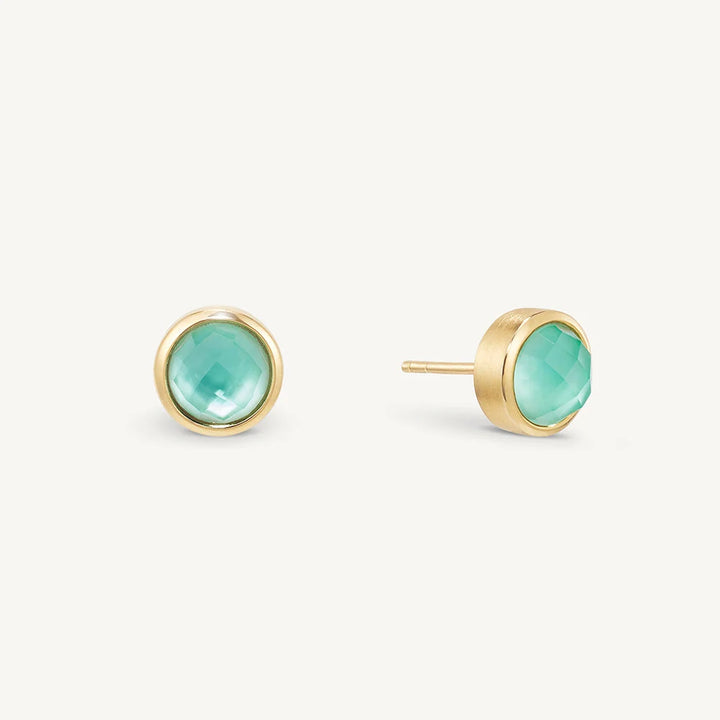 Deandavidson Signature Midi Studs Sky Blue
