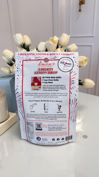 d'marie Liberty Lemon Drop Cocktail