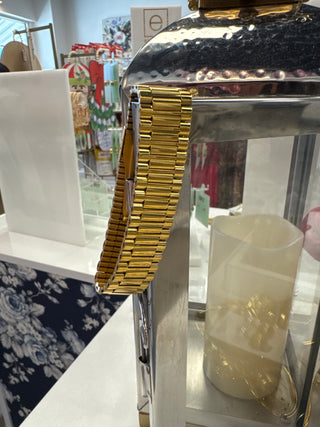 Chansutt Pearls Thick Gold Watchband