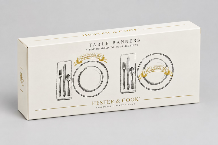 Hester &amp; Cook Thankful For You Banner Table Accent