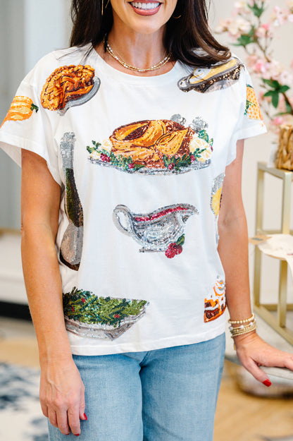 Queen of Sparkles Turkey Tee