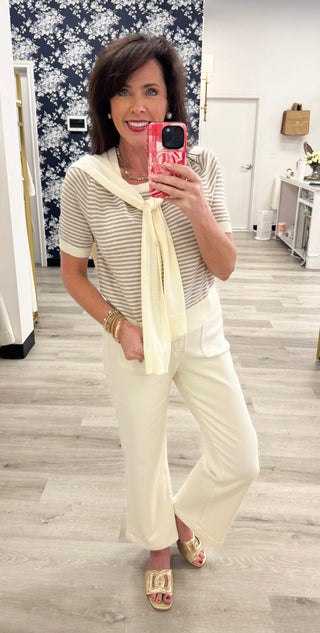 Camille Stripe Sweater