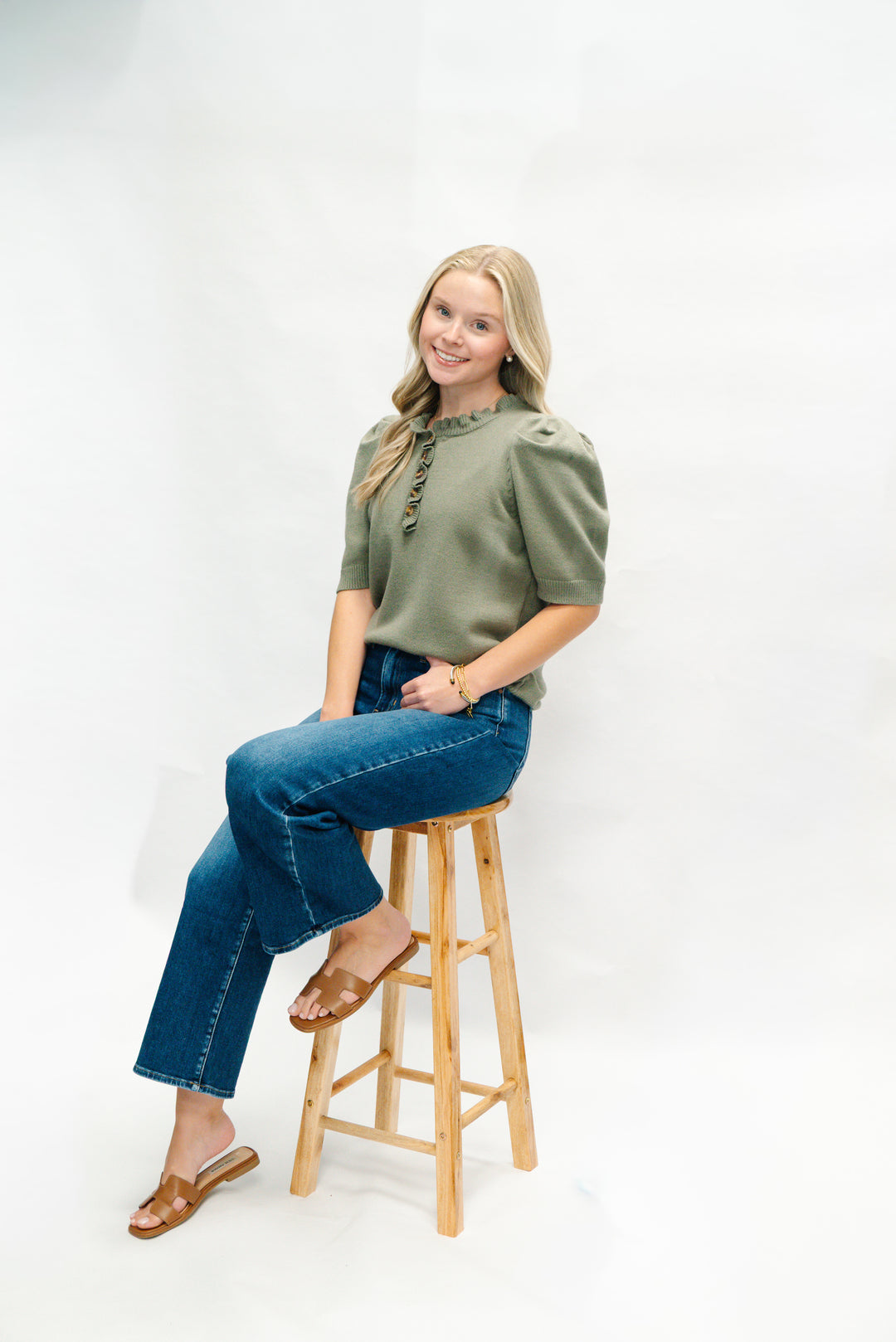 Olive Grove Knit Top