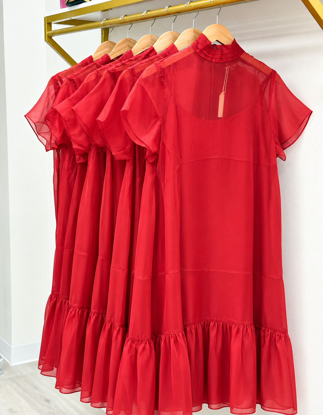 Wine Midi Dress
