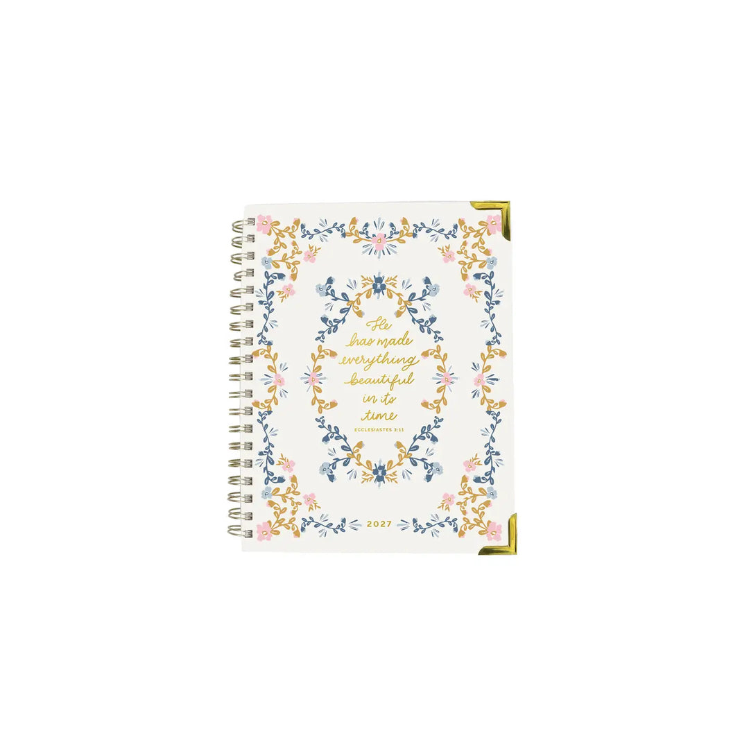 Mary Square Spiral Planner | He Has Made Everything Beautiful