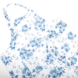 Blue Rose Apron