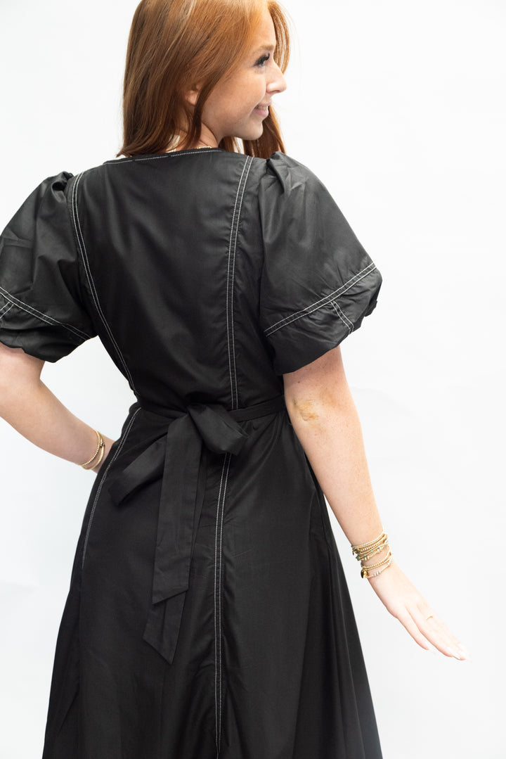 Black Midi Dress