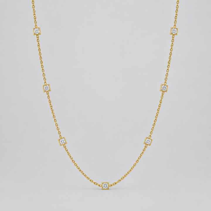 Julie Vos Jolie Delicate Station Necklace