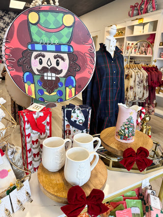 Circle Nutcracker Door Hanger