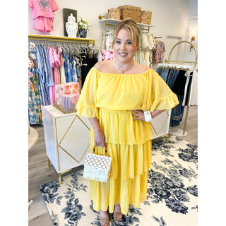 Sunshine & Ruffles Dress