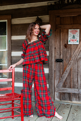 Plaid Polly Pajamas