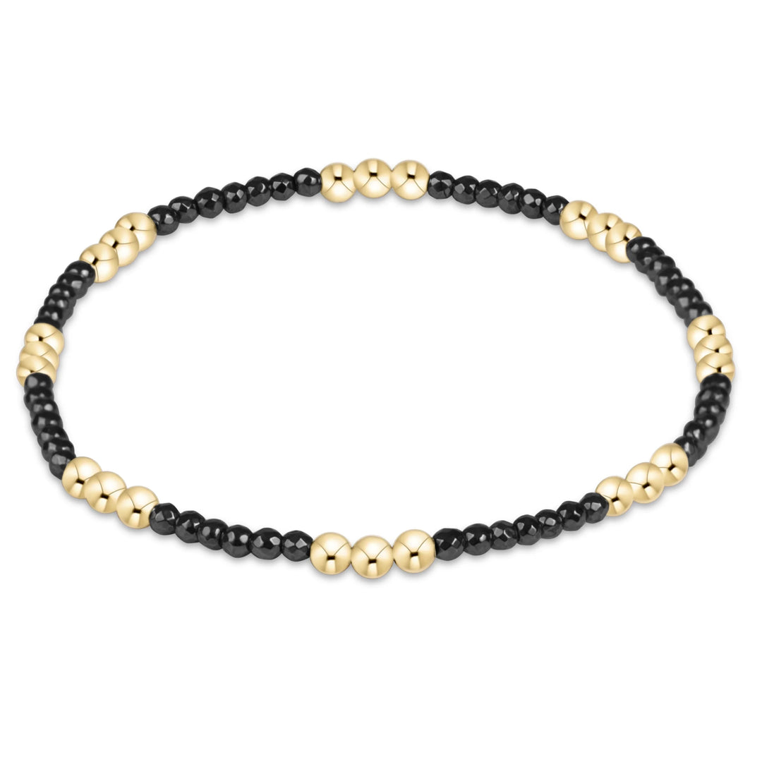 Enewton Design Joy Faceted Hematite 2mm Bracelet