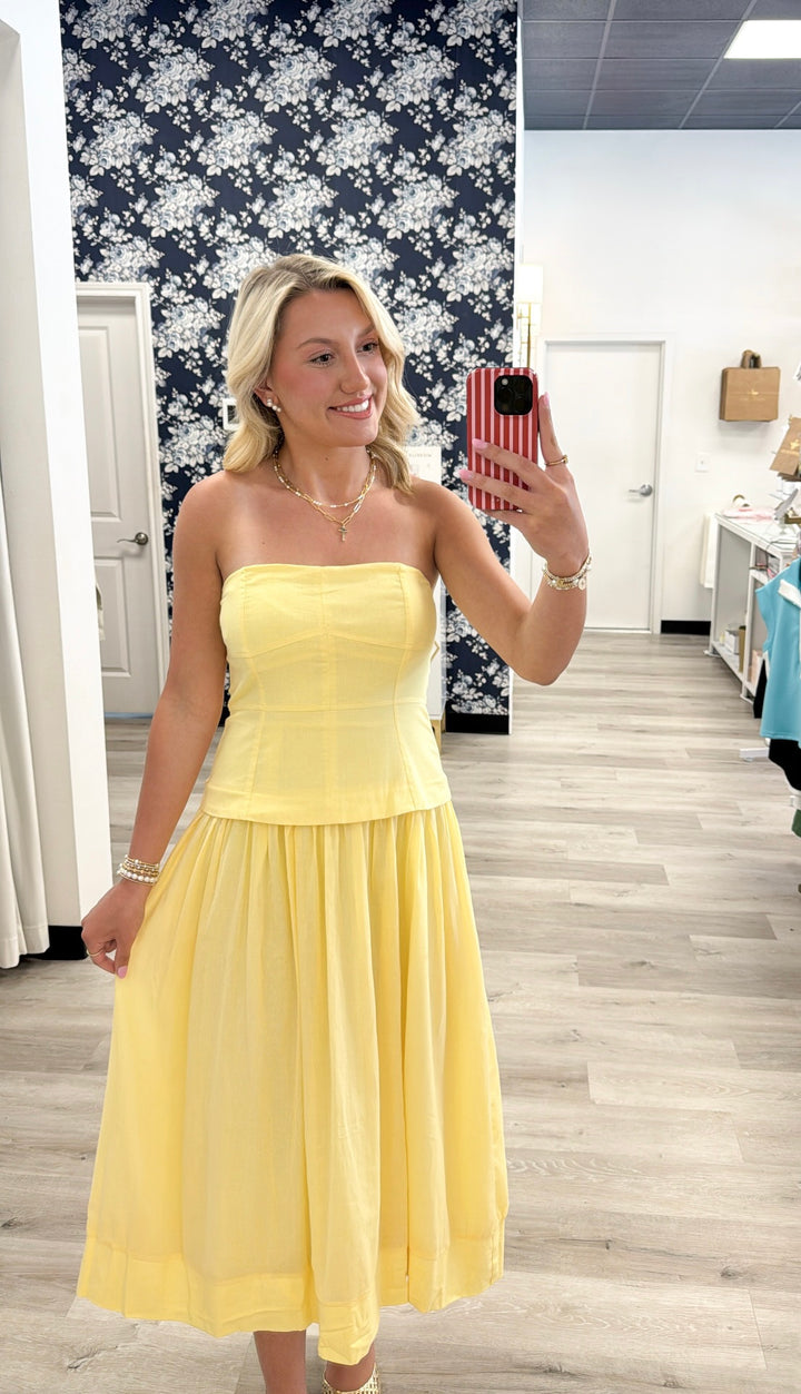 Butterfly Season Midi Dress