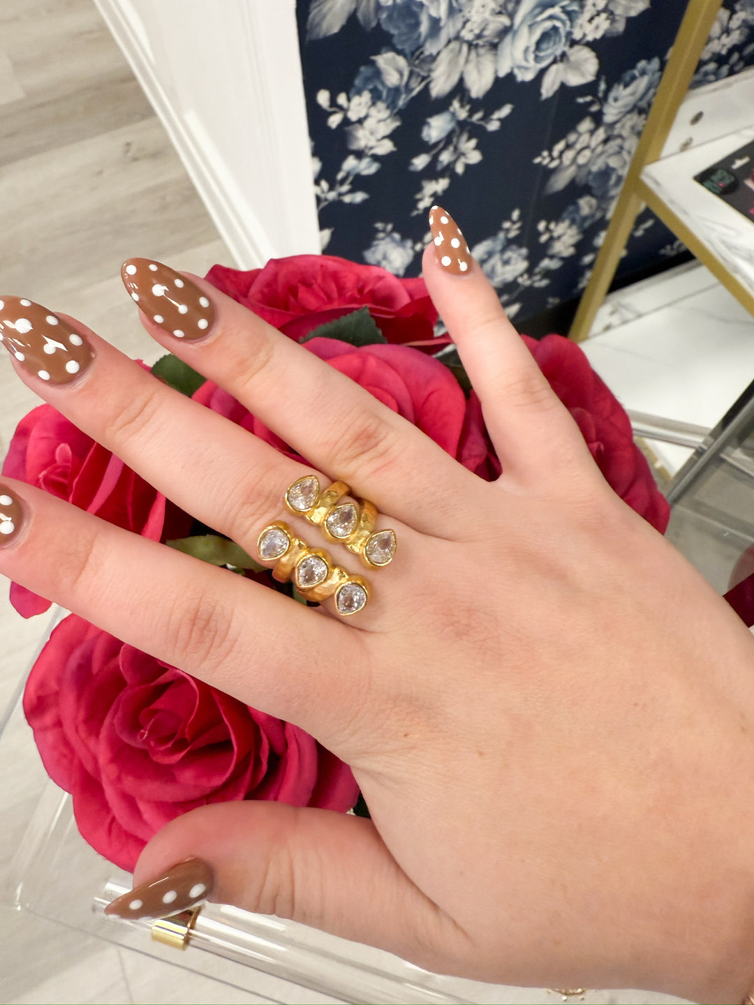 Chansutt Pearls Libby Ring