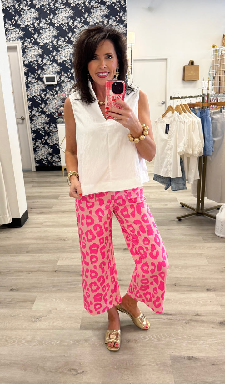 Camille  Leopard Pants