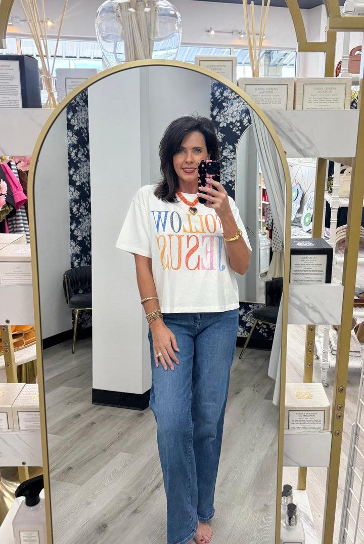 Poppy &amp; Pine Follow Jesus Tee