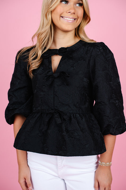 Black opal top