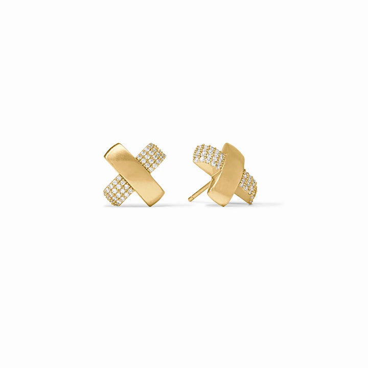 Julie Vos Catalina Pave X Stud