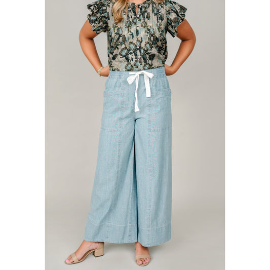 Drawstring Crop Pant