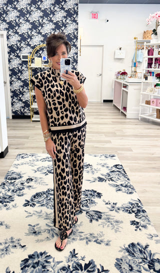 Savannah Spot Knit Pants