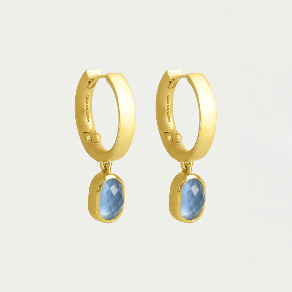 Dean Davidson Mercer Gemstone Mini Drops Celestial Blue