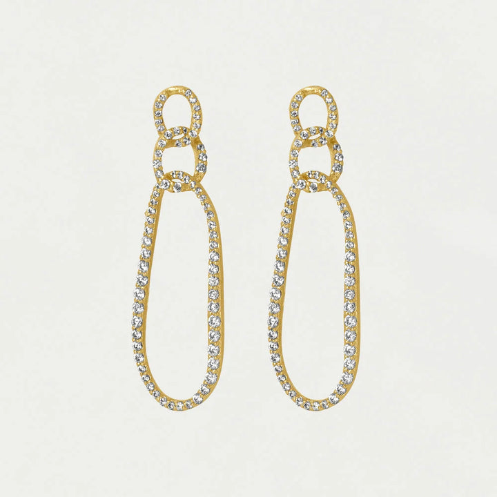Dean Davidson Camille Drop Earrings White CZ