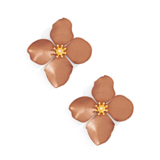 ZENZII - Copper Garden Party Earring