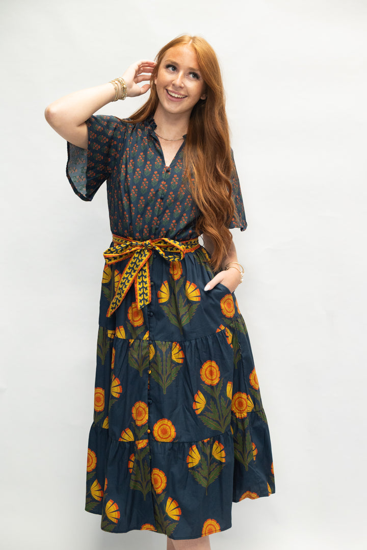 Marigold Midi Dress