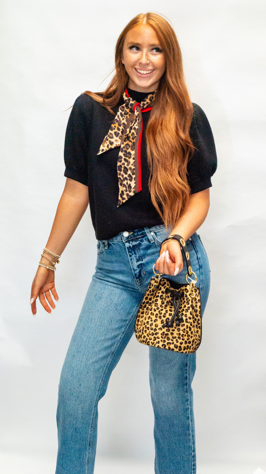 Madison Scarf Knit Top